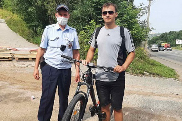 В Смоленске с велосипедистами проводят профилактические беседы