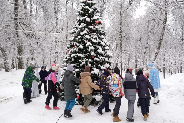 Почти 4 тысячи посетителей принял музей-заповедник «Хмелита» на новогодних каникулах
