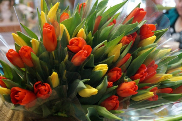 Смолянам рассказали, где можно будет купить цветы к 8 марта