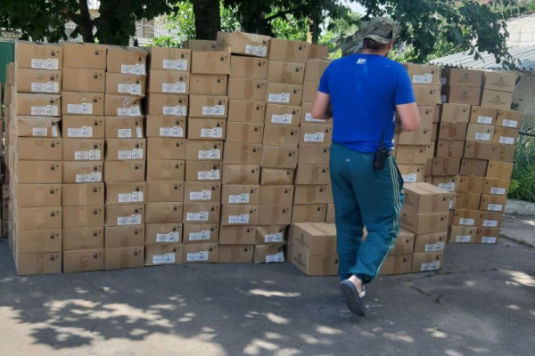 В ДНР доставили гуманитарный груз от Центрального спортивного клуба Армии