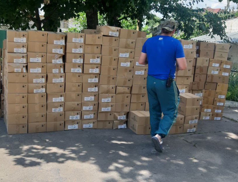 В ДНР доставили гуманитарный груз от Центрального спортивного клуба Армии