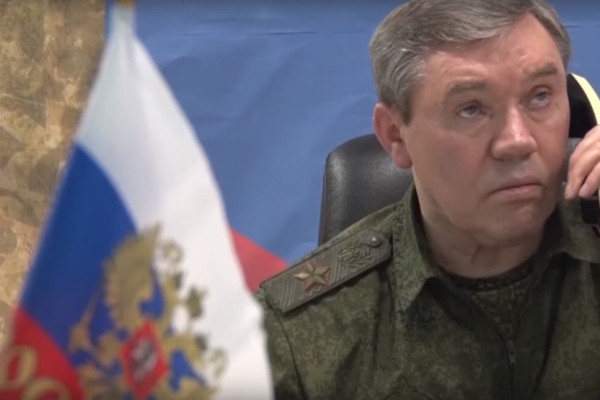 Начальник Генерального штаба Валерий Герасимов проверил передовой пункт управления на Запорожском направлении