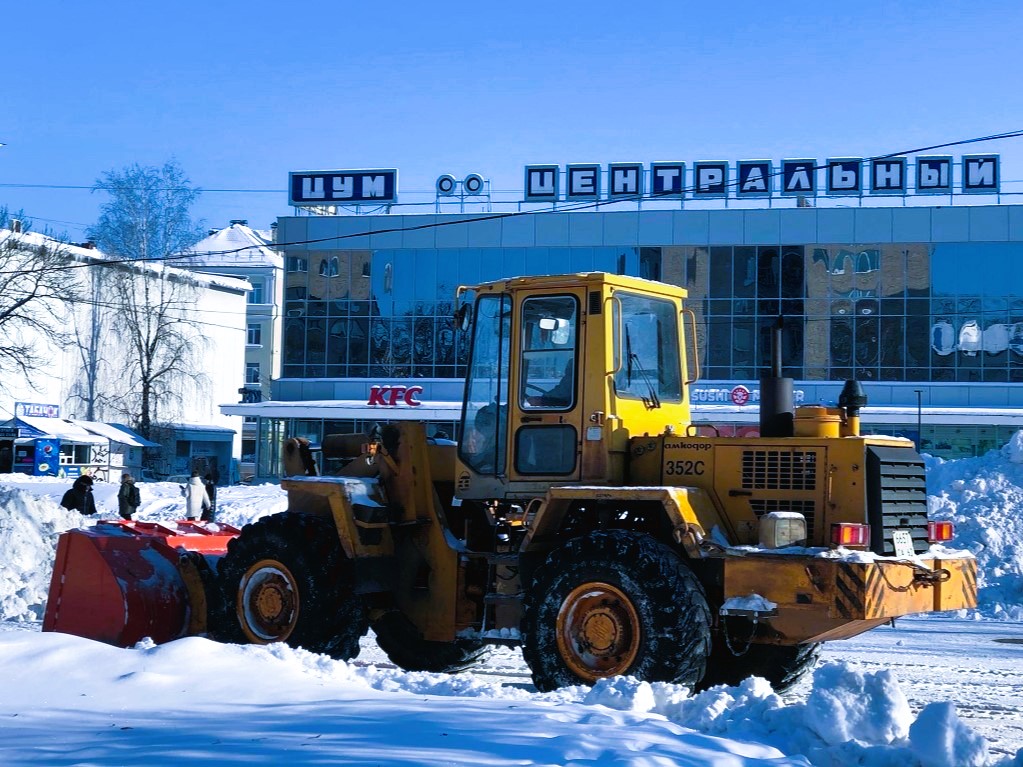 Активный атлантический циклон принёс в Смоленскую область мощный снегопад
