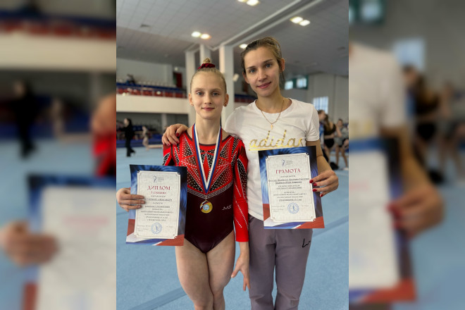 Смолянка Александра Ануфриева стала победительницей первенства ЦФО по спортивной гимнастике