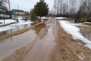 В Смоленской области подтоплены четыре участка автодорог