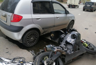 Мотоциклист погиб в ДТП на улице Нормандия-Неман в Смоленске
