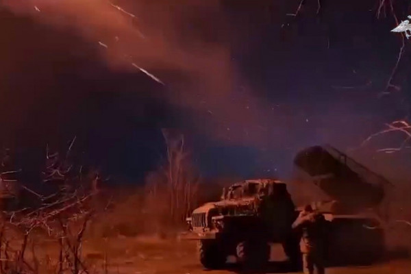 Российские десантники накрыли скопление украинских боевиков в Часов Яре