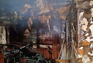 В Сычевке хозяин дома уснул с непогашенной сигаретой и погиб при пожаре