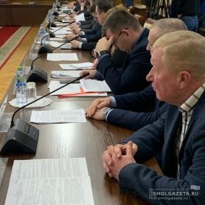 В Смоленске обсудили готовность к весеннему паводку и пожароопасному периоду