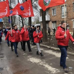 К юбилею участника Великой Отечественной войны в Смоленске провели парад