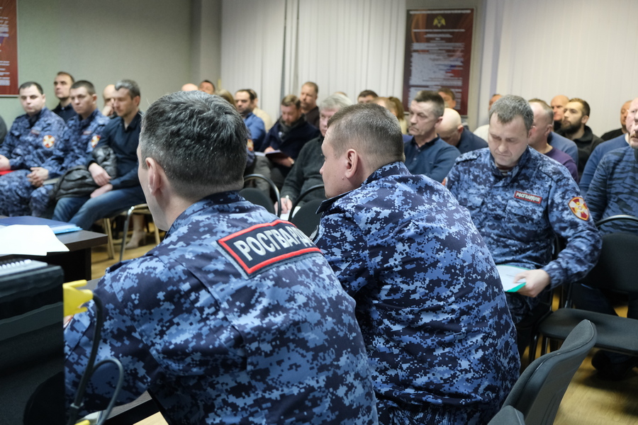 В Смоленске прошел Координационный совет областного Управления Росгвардии и частных охранных организаций
