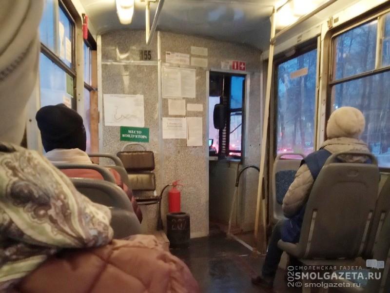 В Смоленске дезинфицируют общественный транспорт