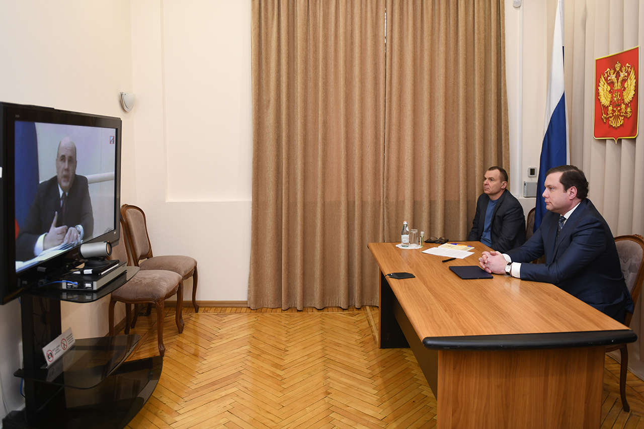 Алексей Островский принял участие в правительственном заседании по противодействию распространения коронавируса