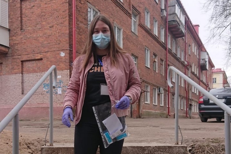 Студентка Олеся Осинова рассказала о работе в волонтерском движении «Единой России»