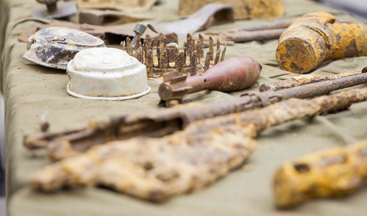 В Сычевском районе нашли схрон с боеприпасами