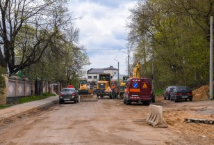 Капремонт дороги по улице Мало-Краснофлотской идет с опережением графика