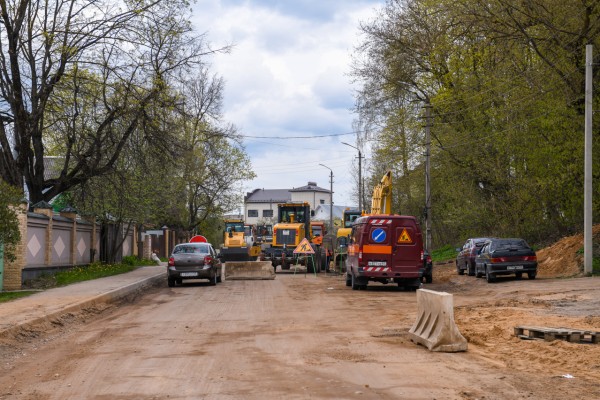 Капремонт дороги по улице Мало-Краснофлотской идет с опережением графика