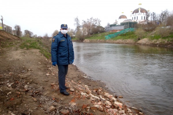 Специалисты ГИМС инспектируют водные объекты Смоленска и районов области 