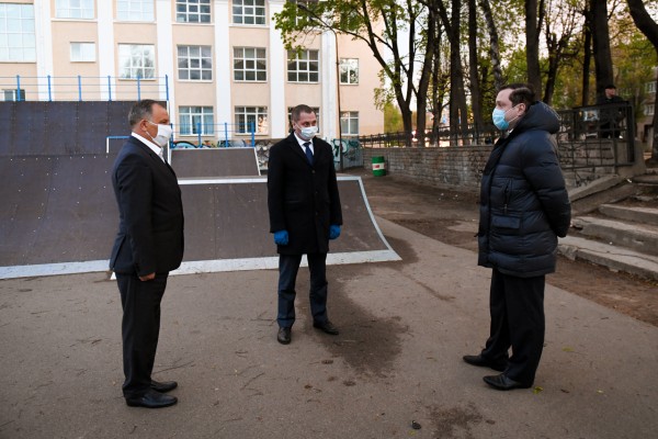 По поручению губернатора полностью обновлен скейт-парк в Смоленске