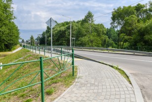 Алексей Островский оценил качество проведенных работ по капремонту моста через реку Барановка