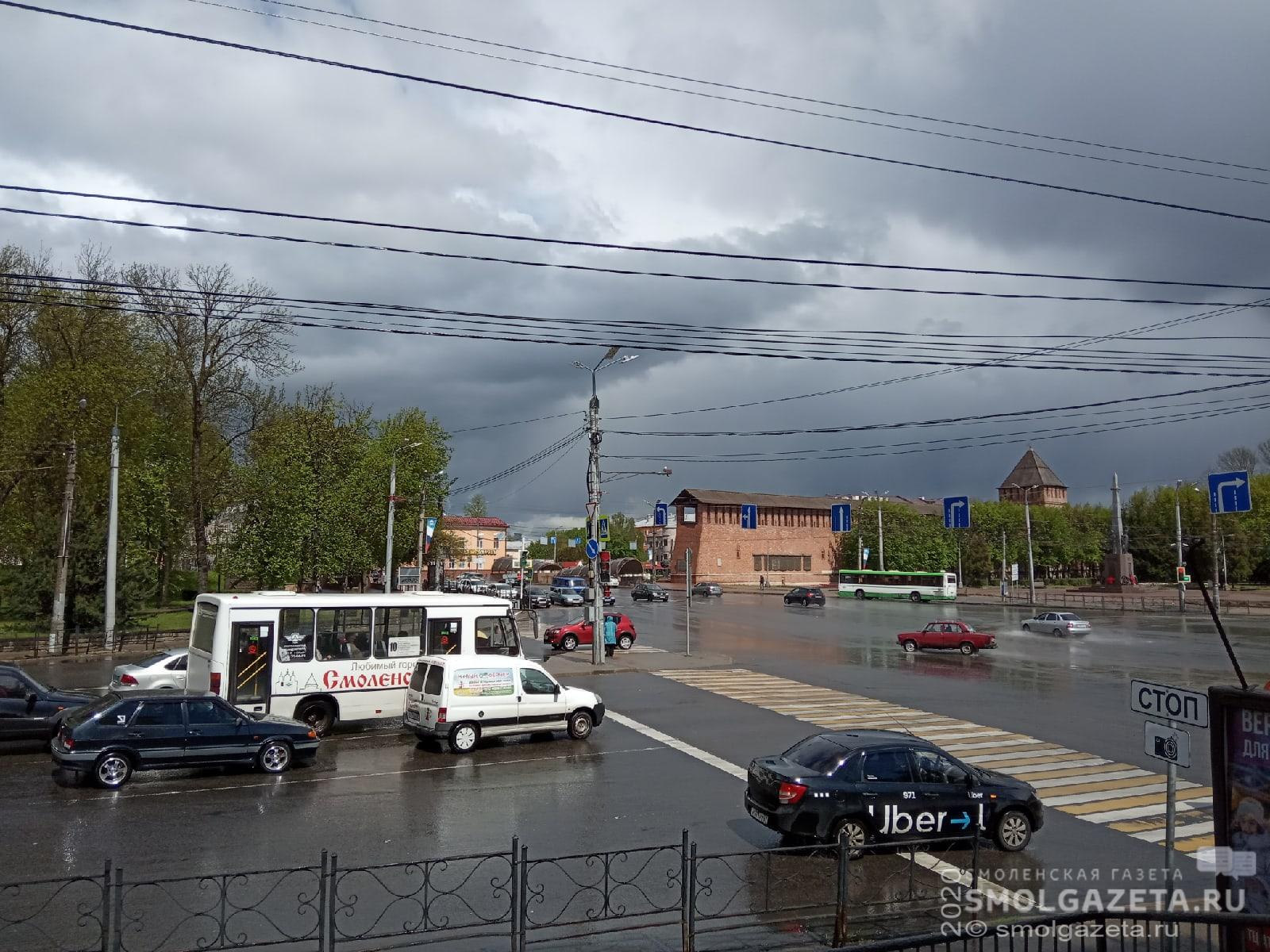 Во вторник в Смоленской области будет дождливо