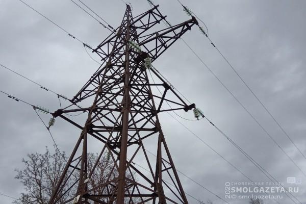 Почти тысяча человек в Гагаринском районе осталась без электричества