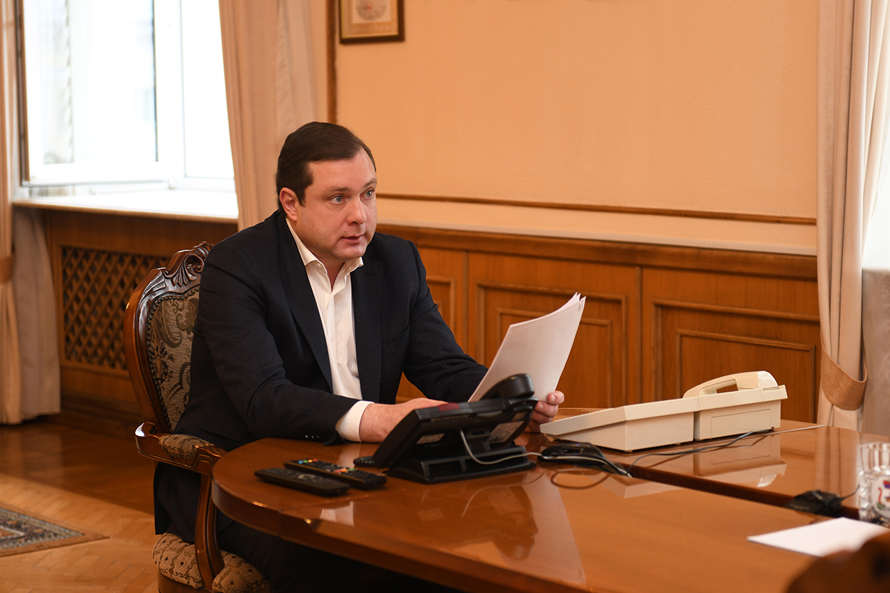 Онлайн-встреча губернатора с жителями Починковкого района перенесена 
