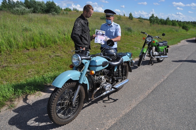 77 нарушений правил дорожного движения выявили на дорогах Смоленщины в ходе операции «Мотоцикл»