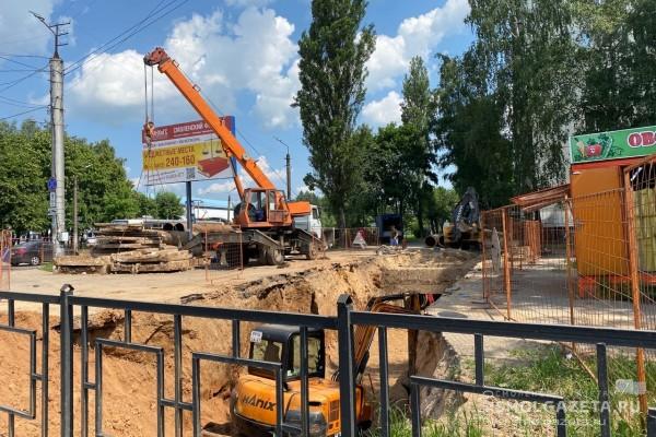 Продлен срок реконструкции теплосети по улице 25 Сентября в Смоленске