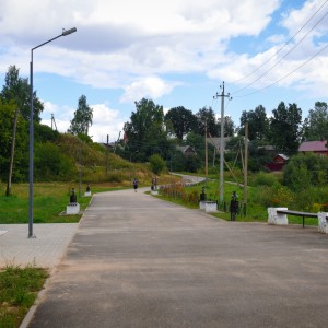 В Сычевке благоустроили городской парк