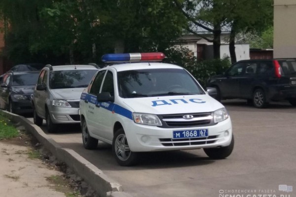 734 нарушения ПДД выявили в Смоленской области за выходные