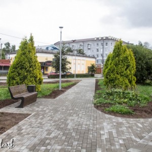 В Смоленске завершается благоустройство парка Пионеров