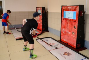 В Смоленске для юных хоккеистов приобрели уникальные тренажеры