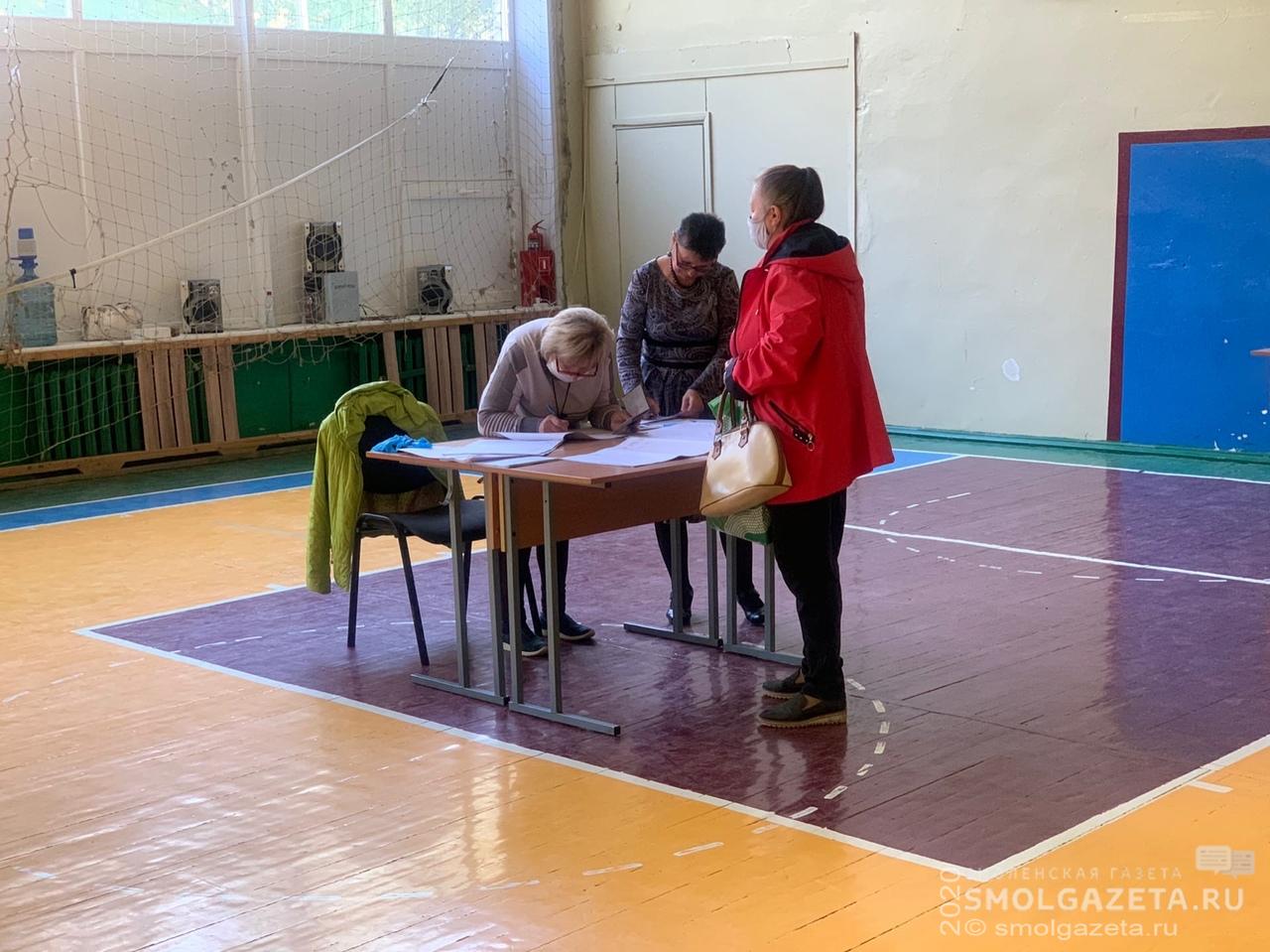 К полудню явка избирателей на выборах губернатора Смоленской области превысила 20 %