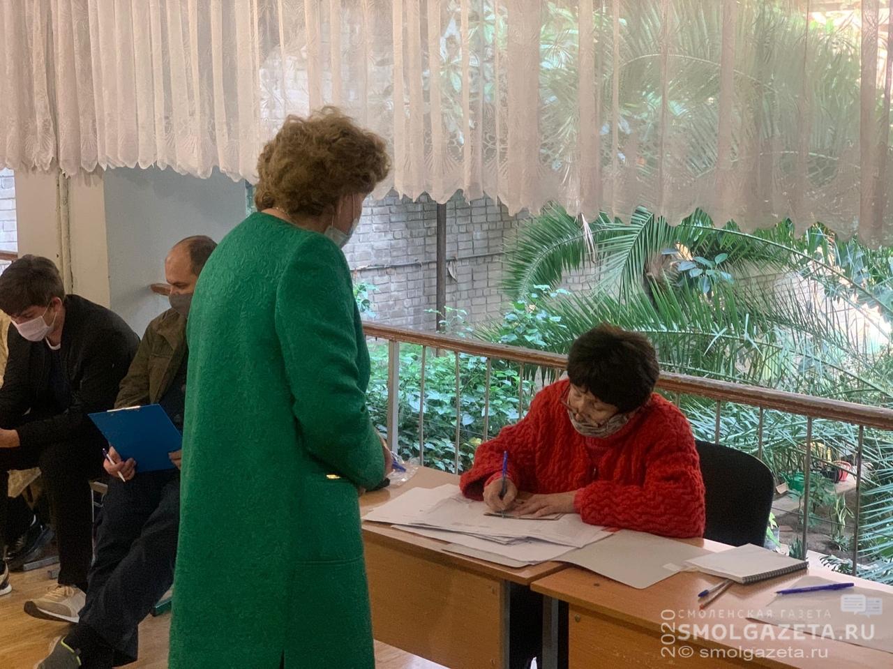 К 15 часам в Смоленской области проголосовали почти 25 % избирателей