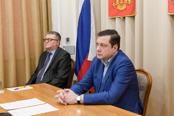 Алексей Островский принял участие в селекторном совещании под председательством вице-премьера Марата Хуснуллина
