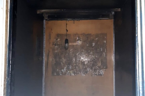В девятиэтажном жилом доме в Королевке горел лифт