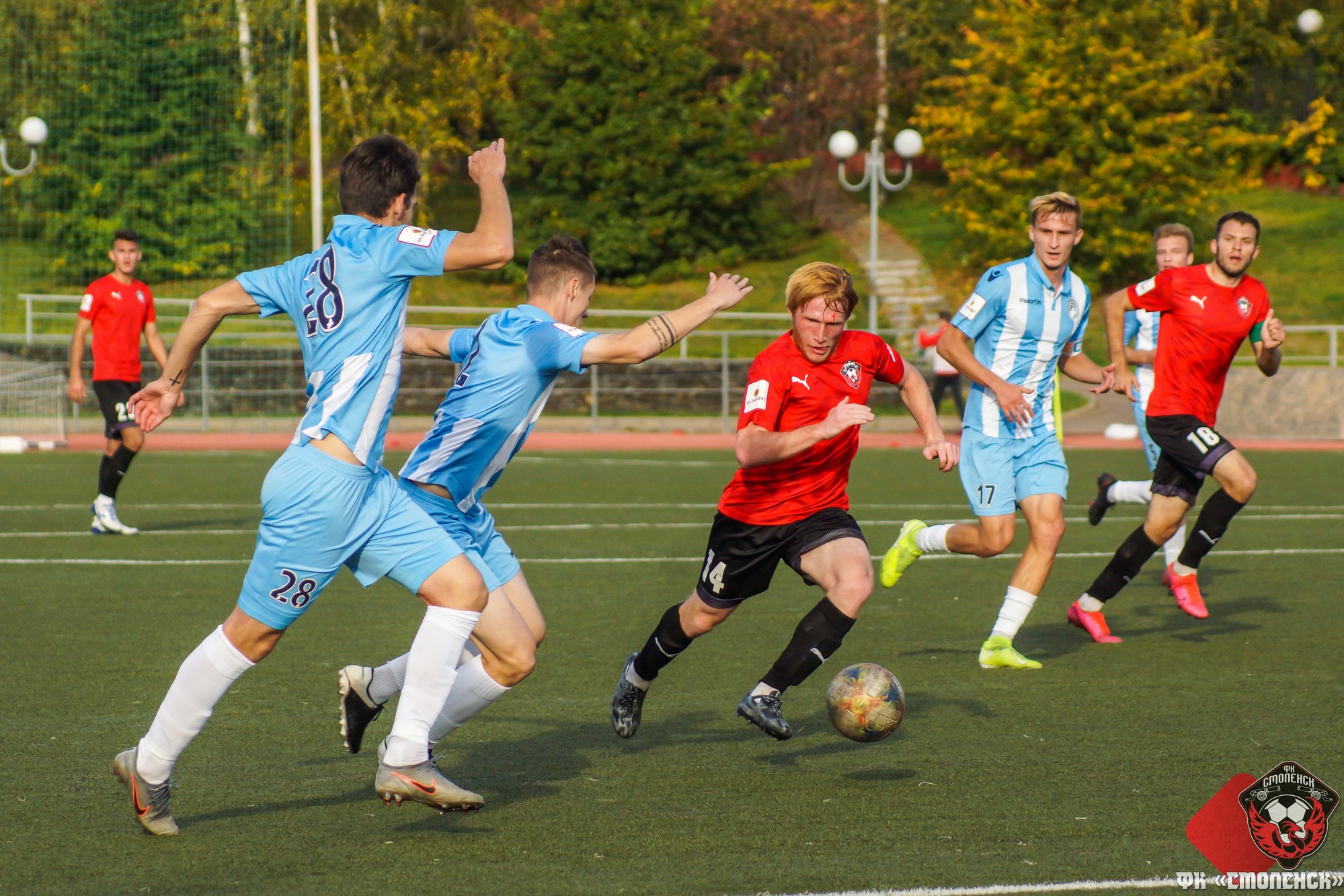 Футбольный клуб  «Смоленск» продолжил беспроигрышную серию