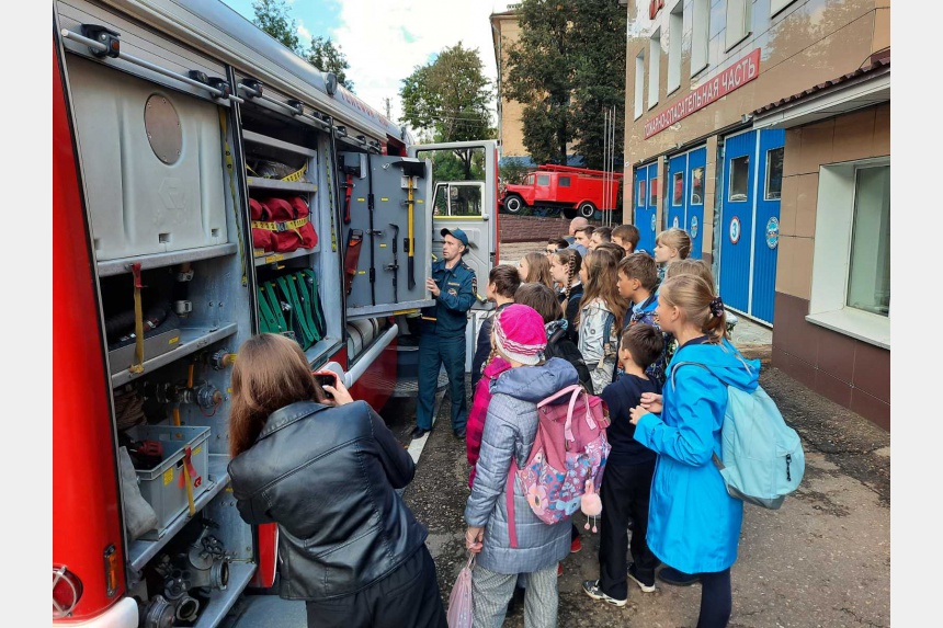 Месячник «Пожарная безопасность» прошел в школах Смоленска 