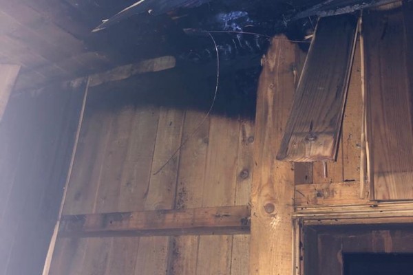В Глинке бдительный сосед спас дом смолян от пожара