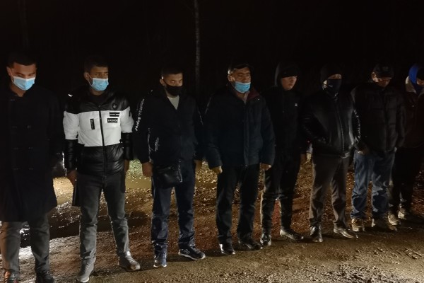 В Смоленской области на границе задержали девять иностранцев