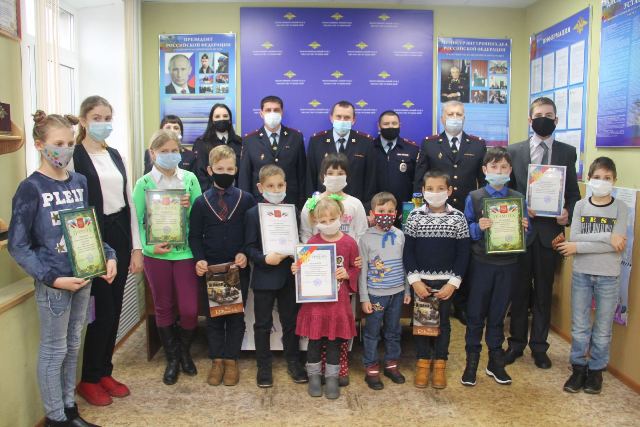 Руднянские школьники поучаствовали в конкурсе «Полиция глазами детей»