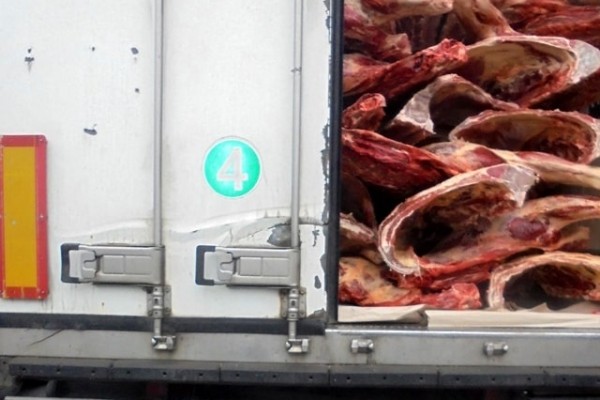 20 тонн замороженной говядины вернули в Белоруссию