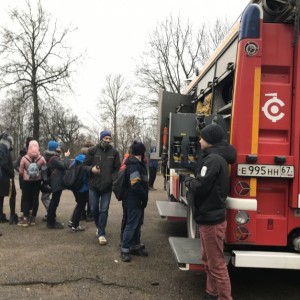 В Смоленске прошло очередное занятие юных пожарных