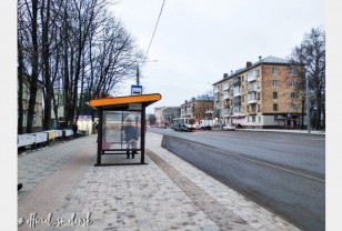 Смоленские трамваи начали останавливаться на улице Николаева