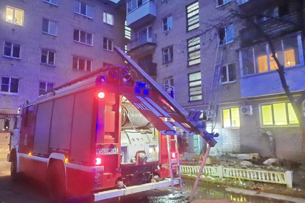 В центре Смоленска при пожаре погиб человек