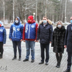 Андрей Борисов почтил память Неизвестного солдата в Реадовском парке