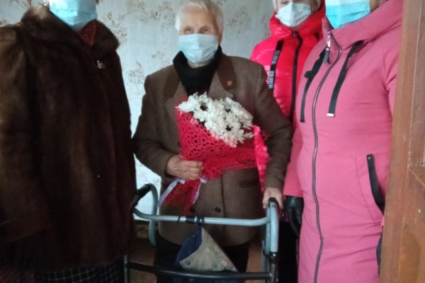 Жительнице Руднянского района Прасковье Александровой исполнилось 100 лет