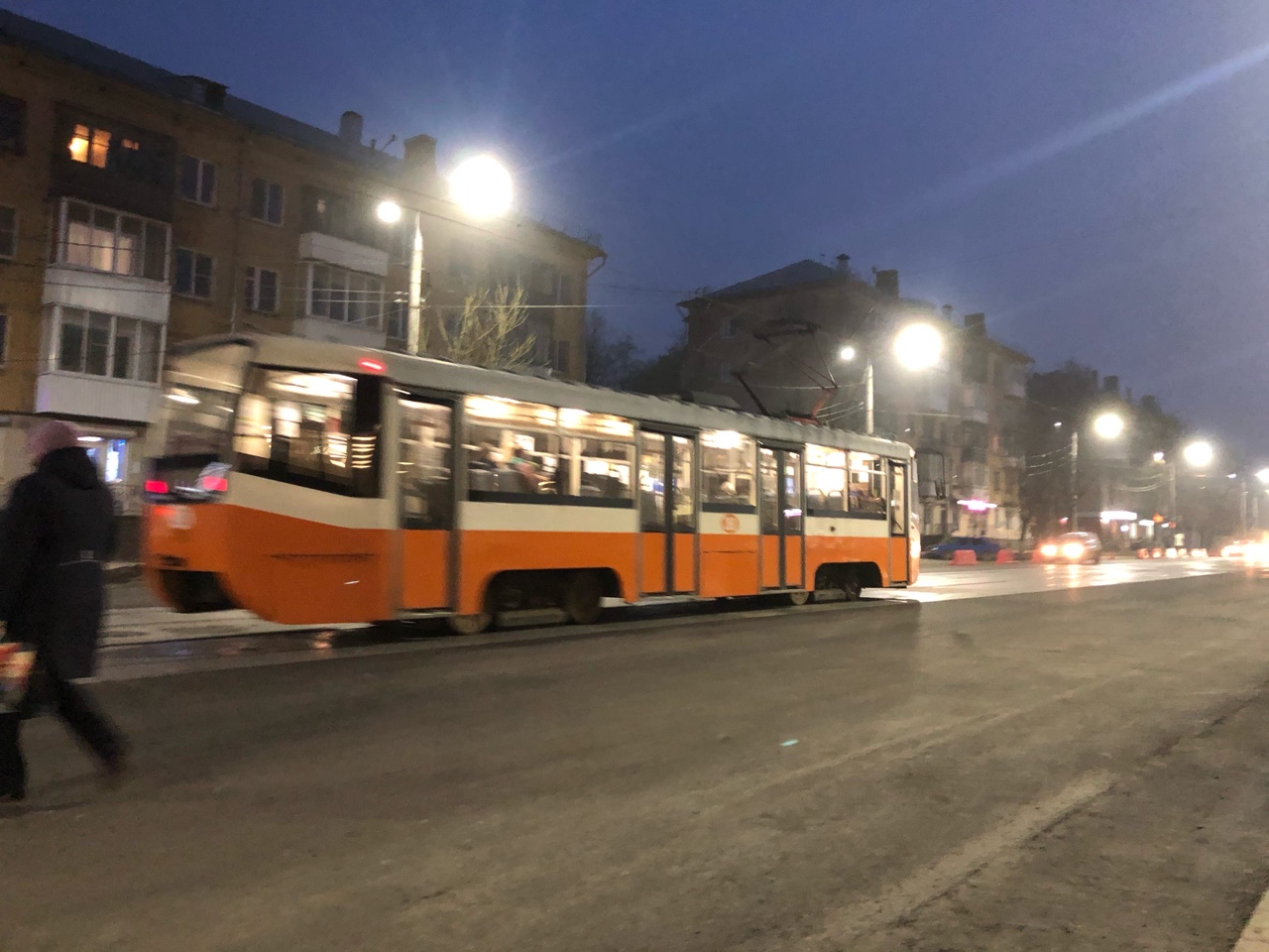 В Смоленске временно изменён маршрут движения трамвая № 1 