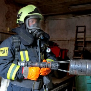 В Смоленске прошли пожарно-тактические учения